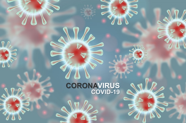 Tło Coronavirus