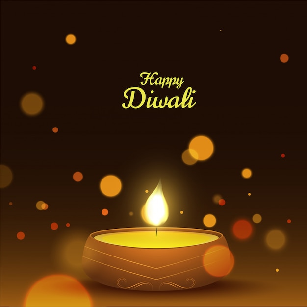 Tło festiwalu Diwali.