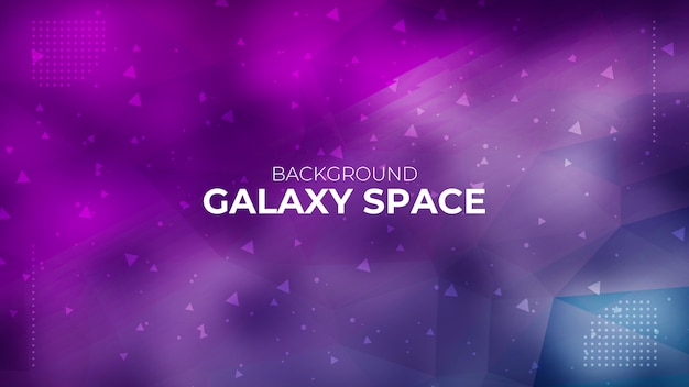 Tło Galaxy Space