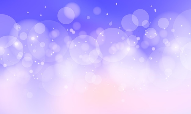 Tło gradientowe wektor z efektem bokeh