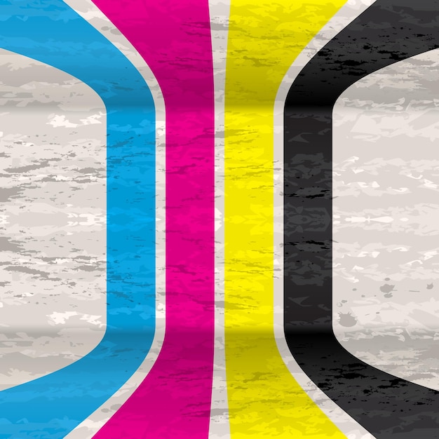 Tło grunge CMYK