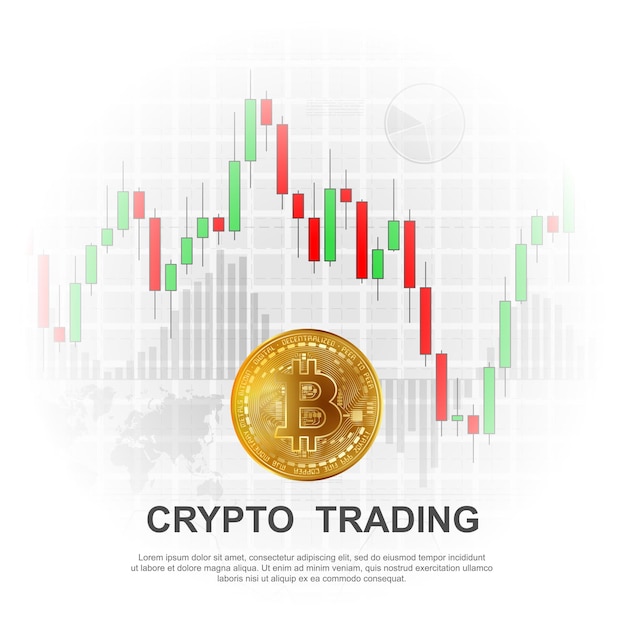 Tło handlu kryptowalutami
