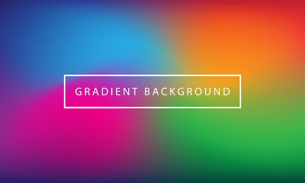 Tło holograficzne Gradient błękitny Tło abstrakcyjne Ilustracja wektorowa