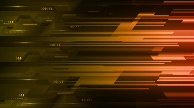 tło koncepcji technologii przyszłości obwodu cybernetycznego