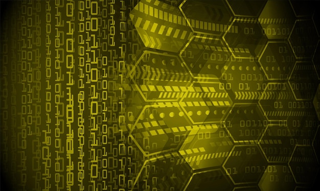 tło koncepcji technologii przyszłości obwodu cybernetycznego