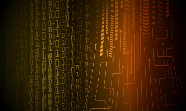 tło koncepcji technologii przyszłości obwodu cybernetycznego
