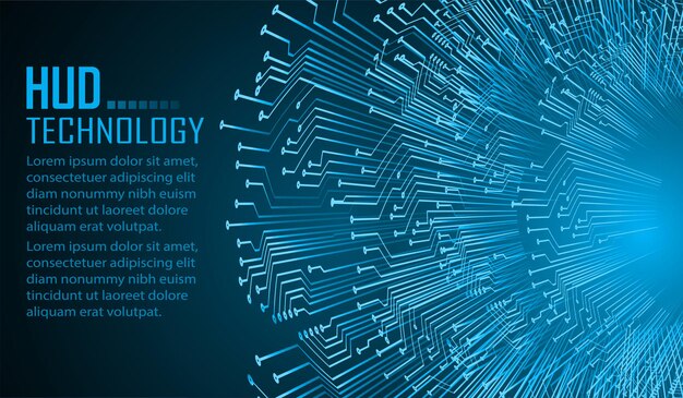 Tło Koncepcji Technologii Przyszłości Obwodu Cybernetycznego