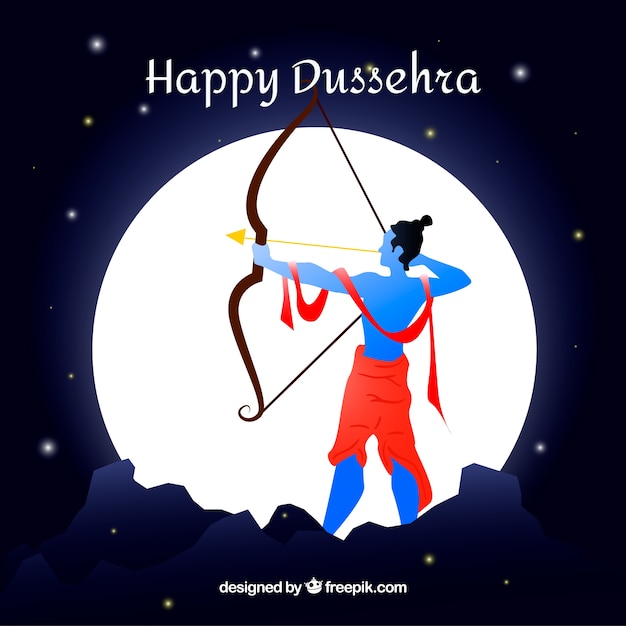 Tło Kreatywnych Dussehra