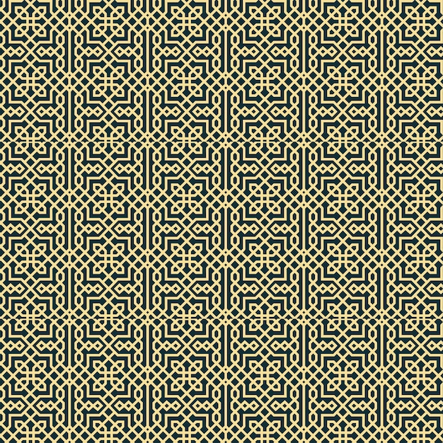 Plik wektorowy tło line art green and gold color patterns design