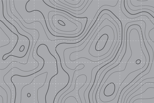 Tło Mapy Topograficznej