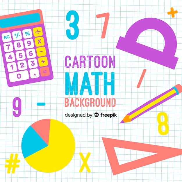 Tło Matematyczne Koncepcja Kreskówka