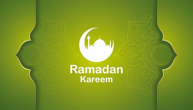 Tło Ramadhan Kareem