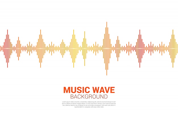 Tło Sound Music Equalizer