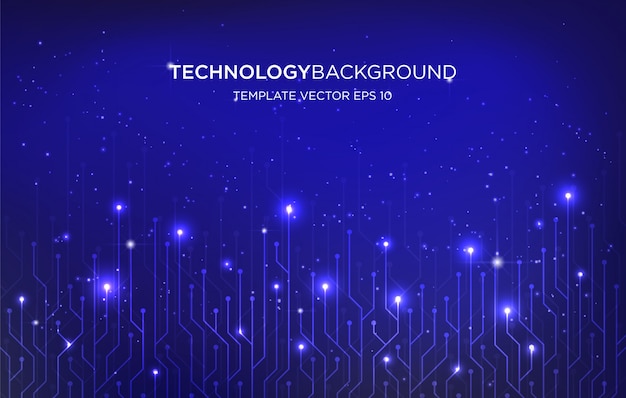 tło technologia cyfrowa szablon tło