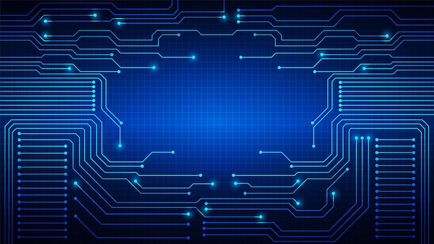 Tło technologiczne z hitech digital