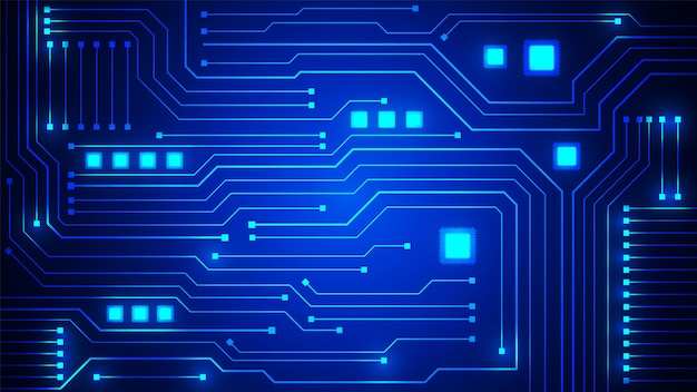 Tło technologiczne z hitech digital