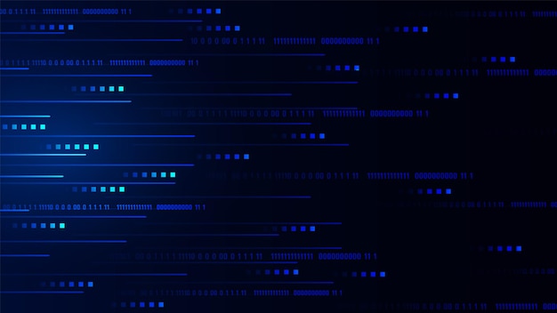 Tło technologiczne z hitech digital