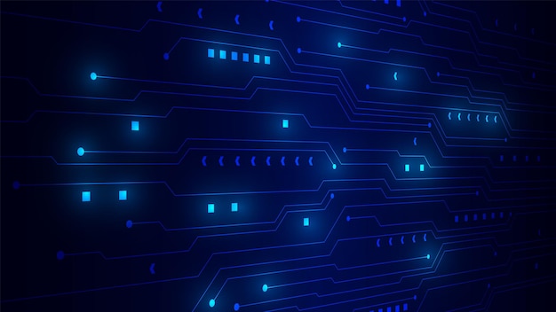 Tło technologiczne z hitech digital