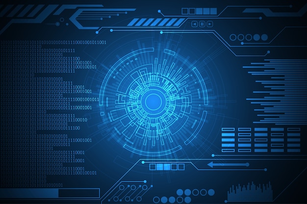 Plik wektorowy tło technologii wektorowej ze zaktualizowanymi informacjami.