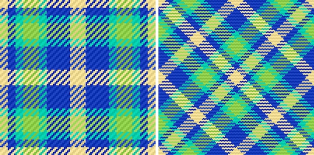 Tło Tkanina Tekstylna Plaid Tekstury Tartan Wektor Bez Szwu Wzór Wyboru