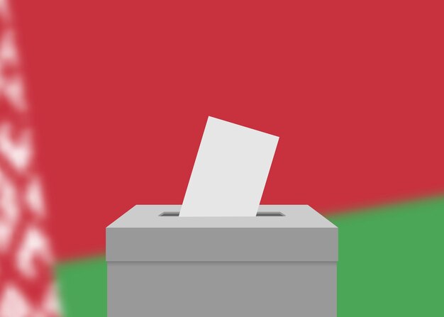 Tło transparentu wyborczego