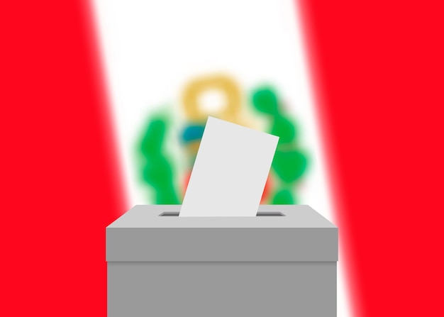 Tło transparentu wyborczego