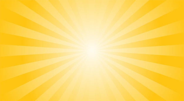 Plik wektorowy tło wektor promieni słonecznych promieniowa wiązka wschodu lub zachodu słońca światła retro projekt ilustracji