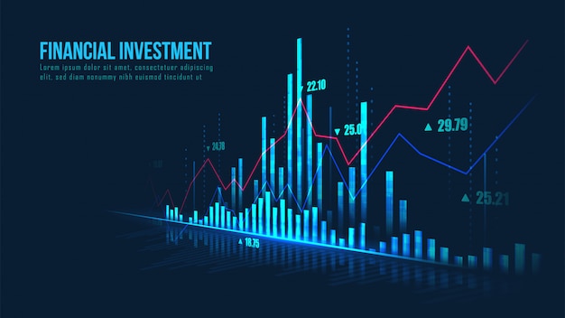Tło Wykresu Finansowego