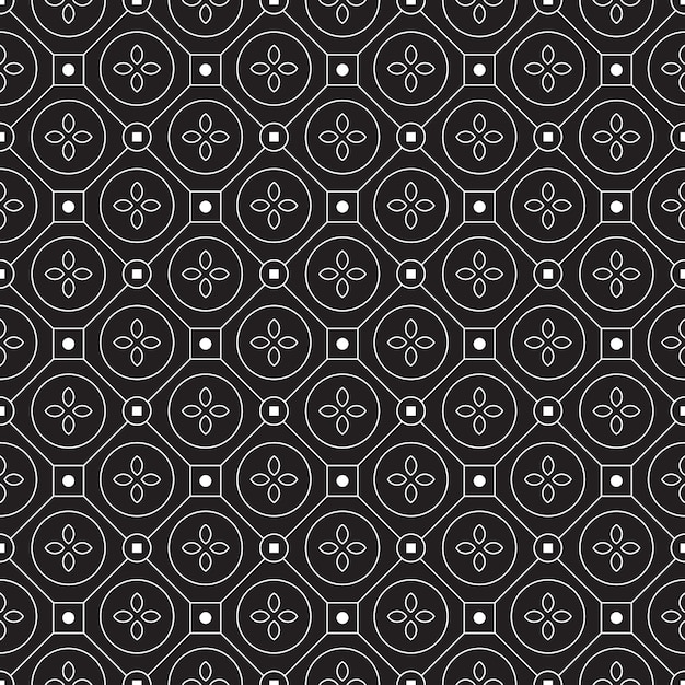 Tło Wzór Geometryczny Batik. Klasyczna Tapeta Z Tkaniny. Elegancka Dekoracja Etniczna