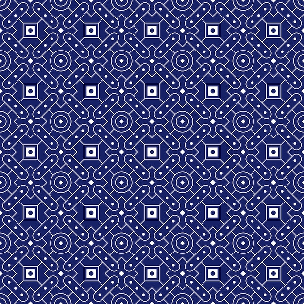 Tło Wzór Geometryczny Batik.