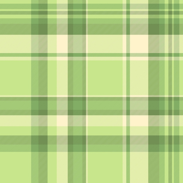 Tło wzór wektora tekstury tkaniny z kratą w kratę w kolorze zielonym i jasnych kolorach