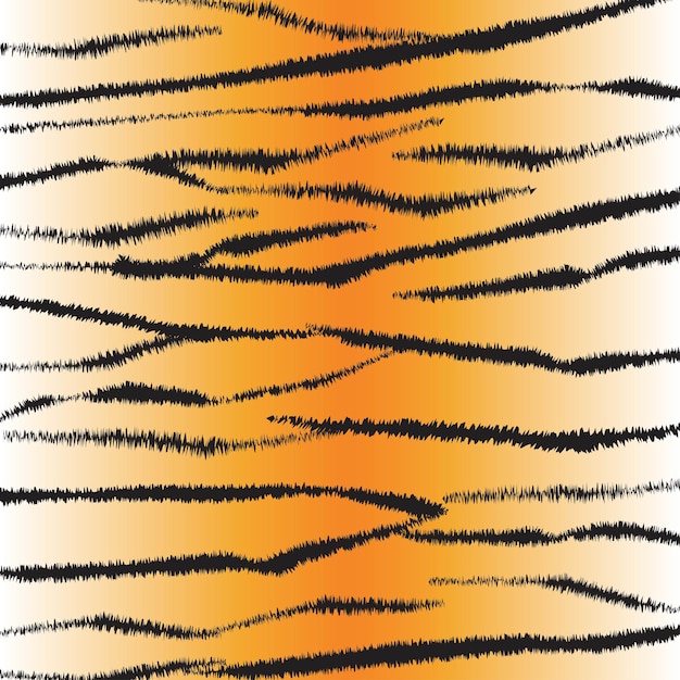 Plik wektorowy tło wzoru tygrysa abstrakcyjny egzotyczny wzór pomarańczowe i czarne tło tygrysa bez szwu deseń