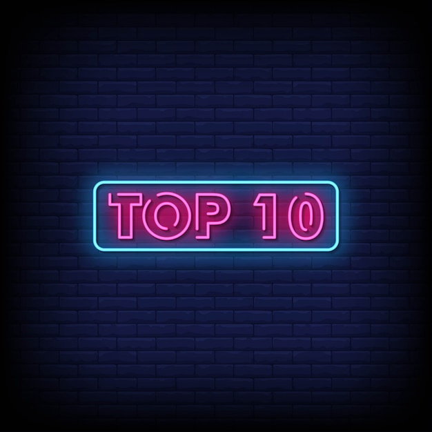 Top 10 Tekst W Stylu Neonów