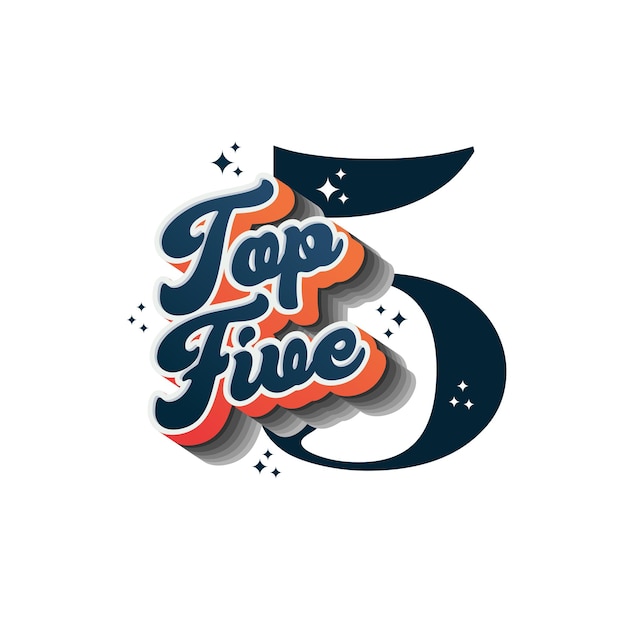 Top 5 Ikona Typografii 3d