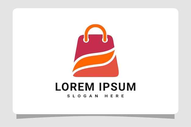 Torba na zakupy Logo szablon inspiracja projektowa
