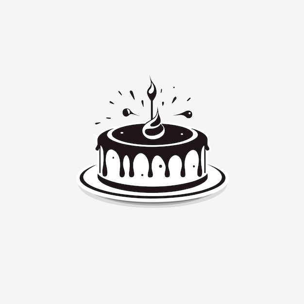 Torty z kreskówek Kolorowe pyszne desery tort urodzinowy z uroczystością 010