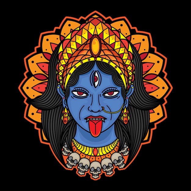 Tradycyjna Bogini Kali