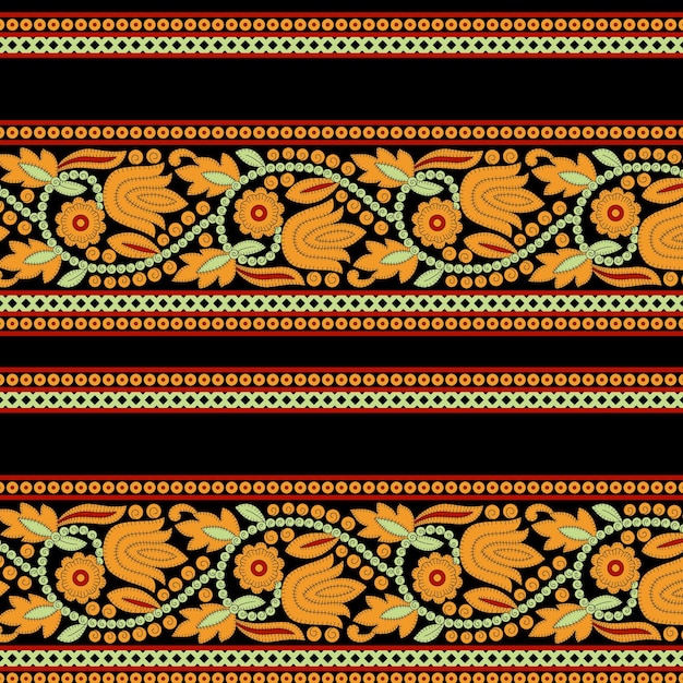 Tradycyjny styl projektanta karichi Dupatta, szalik