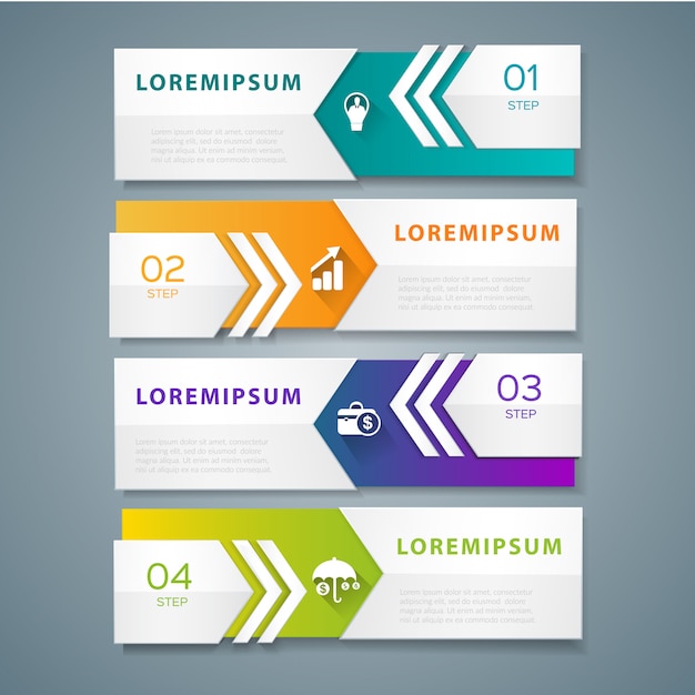 Transparent nowoczesny element Infographic.