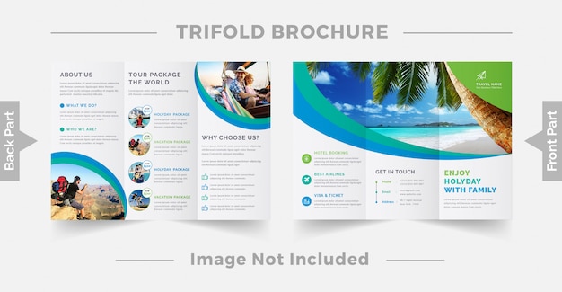 Travel Trifold Broszura