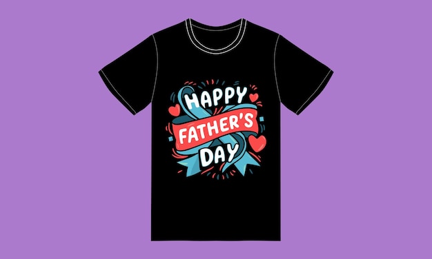 trendy dzień ojca typografia graficzny projekt koszulki