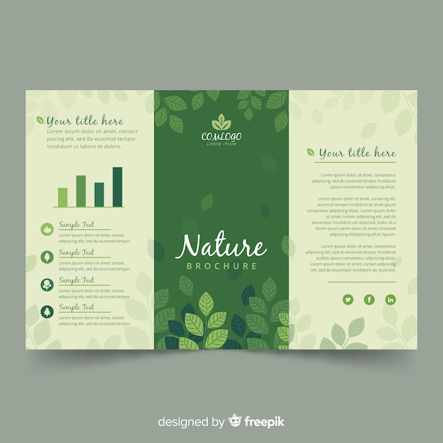 Trifold Natura Ulotka