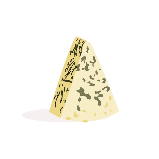 Plik wektorowy trójkątny kawałek sera