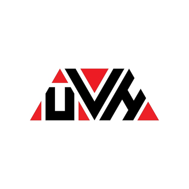 Plik wektorowy trójkątny logo z kształtem trójkąta, monogram, wektor trójkątnego logo, szablon logo z czerwonym kolorem, prosty, elegancki i luksusowy logo.