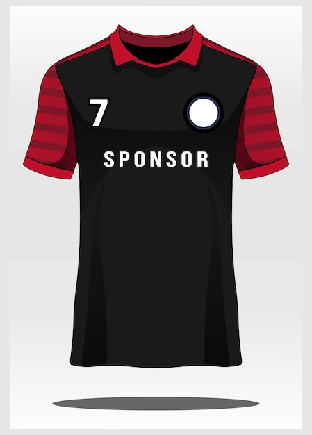 tshirt makieta jersey wzór szablonu