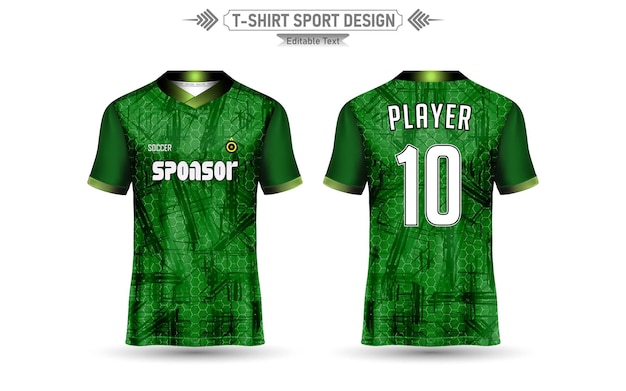 Tshirt Sport Design Makieta Abstrakcyjny Szablon