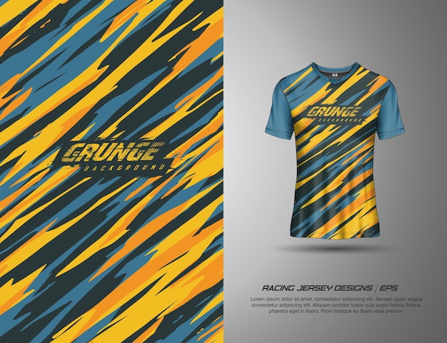 Tshirt Sportowy Grunge Tekstury Tła Dla Koszulki Piłkarskiej Zjazdowe Kolarstwo Piłkarskie Gry