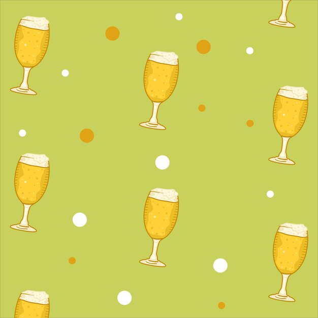tulipanowe piwo pilzneńskie w abstrakcyjnym wzorze. można tego użyć jako tapety, tła lub ilustracji.