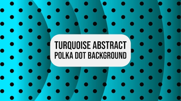 Turkusowy Abstrakcyjny Polka Dot Gradient Tło Tapety Wektor Sztuki I Grafiki