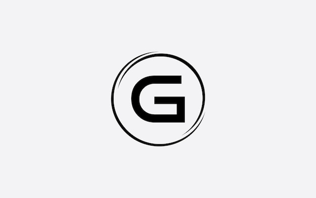 Twardy symbol G w czarnym kręgu